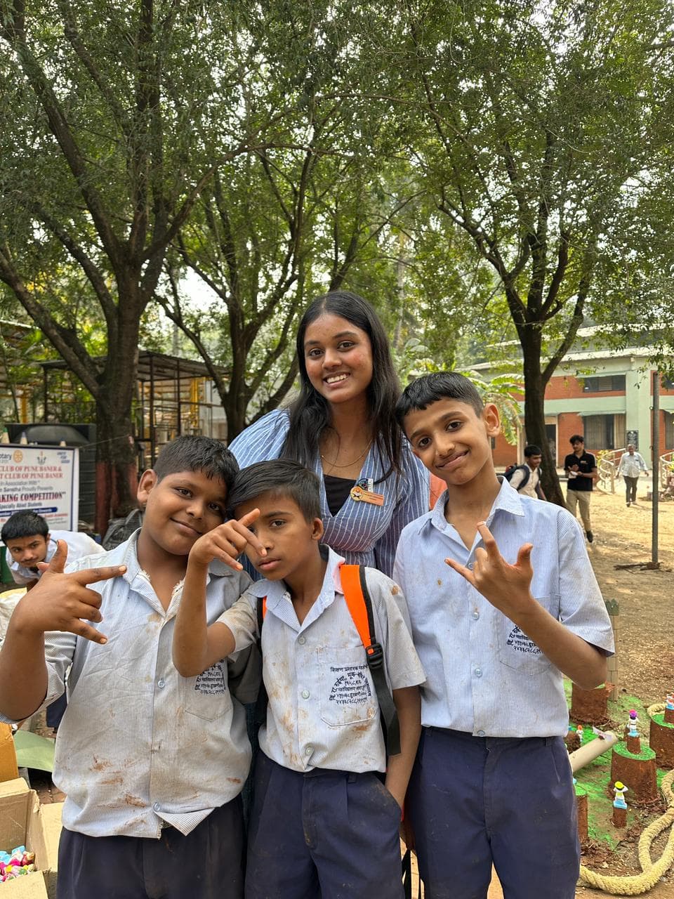 Smiles that say it all.